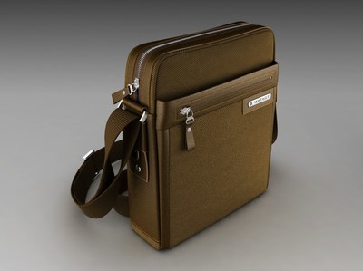 男式挎包建模渲染-中國設計網