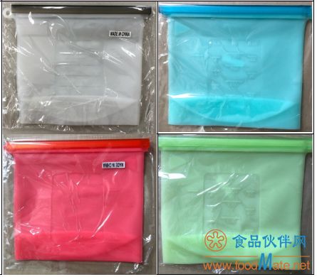 韓國召回中國產未進行進口申報的硅膠拉鏈袋