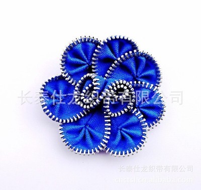 【供應(yīng)各色規(guī)格款式的拉鏈花】?jī)r(jià)格,廠家,圖片,其他服裝飾品,長(zhǎng)泰仕龍織帶-
